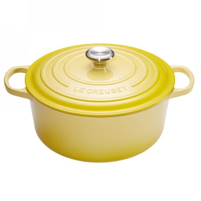 Кастрюля жаропрочная Le Creuset с крышкой 20 см 2,4 л Желтый
