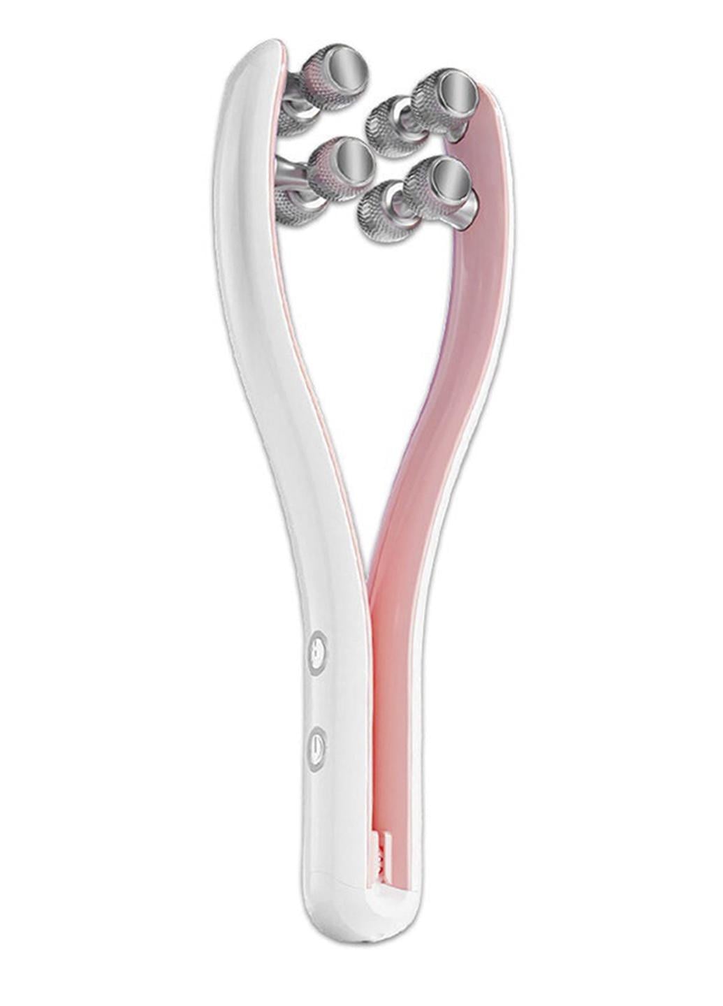 Масажер для обличчя роликовий Aluint XL1314 Y-подібний Білий (541311) Масажер для обличчя роликовий Aluint XL1314 Y-подібний Білий (541311)