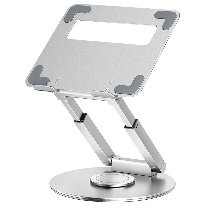Подставка для ноутбука Venshen 4 You LS-07A с регулировкой высоты и вращением 360° Silver (26450131)