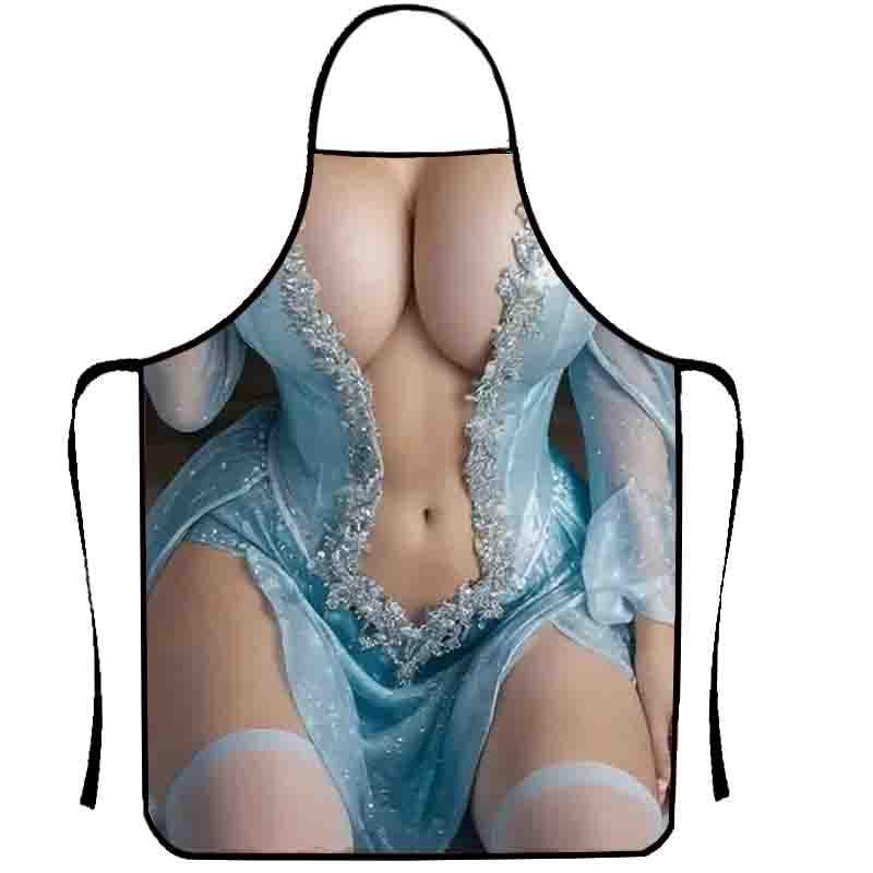 Фартук с прикольным принтом девушка в платье 80x60 см Разноцветный (50185) Фартук с прикольным принтом девушка в платье 80x60 см Разноцветный (50185)