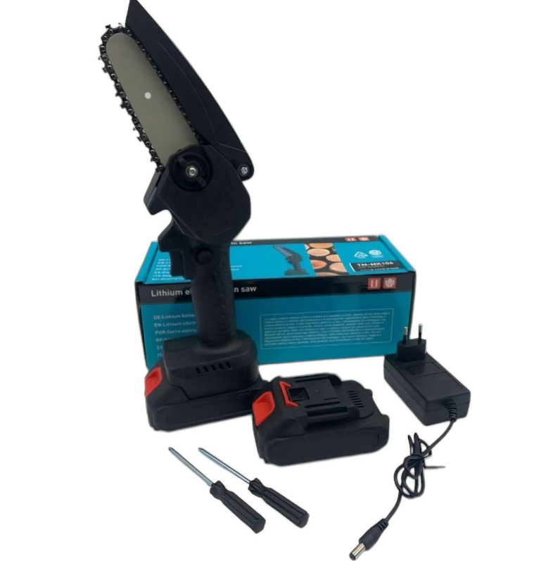 Пила міні 4 Дюймів Mini Electric Сhainsaw з акумулятором 2х24V (31181103)