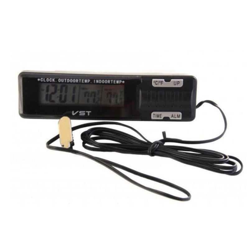 Термометр VST-7065 з годинником (НФ-00006282)