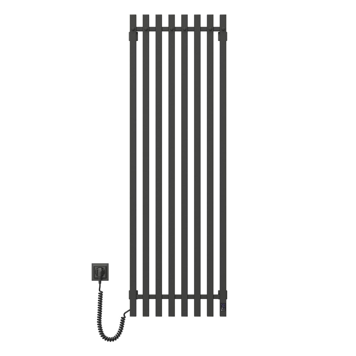 Рушникосушарка електрична Navin Levante Sensor ліва 450х1400 мм Чорний муар (S12-257153-4514) - фото 2 Рушникосушарка електрична Navin Levante Sensor ліва 450х1400 мм Чорний муар (S12-257153-4514) - фото 2