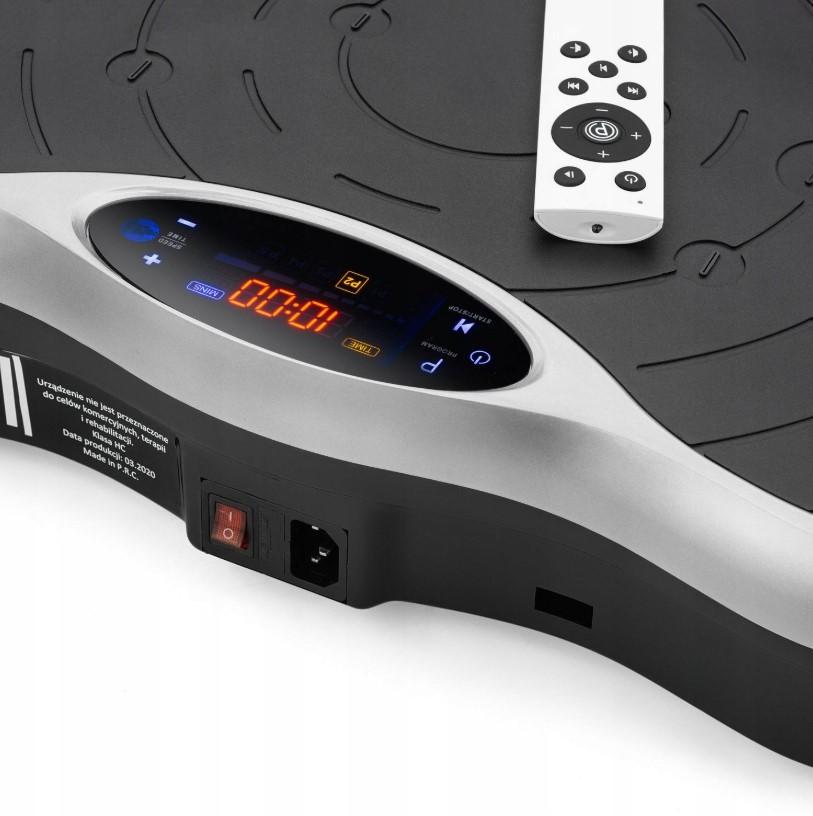 Виброплатформа-массажер тренировочная Gymtek с пультом дистанционного управления Silver (29070495) - фото 15 Виброплатформа-массажер тренировочная Gymtek с пультом дистанционного управления Silver (29070495) - фото 15