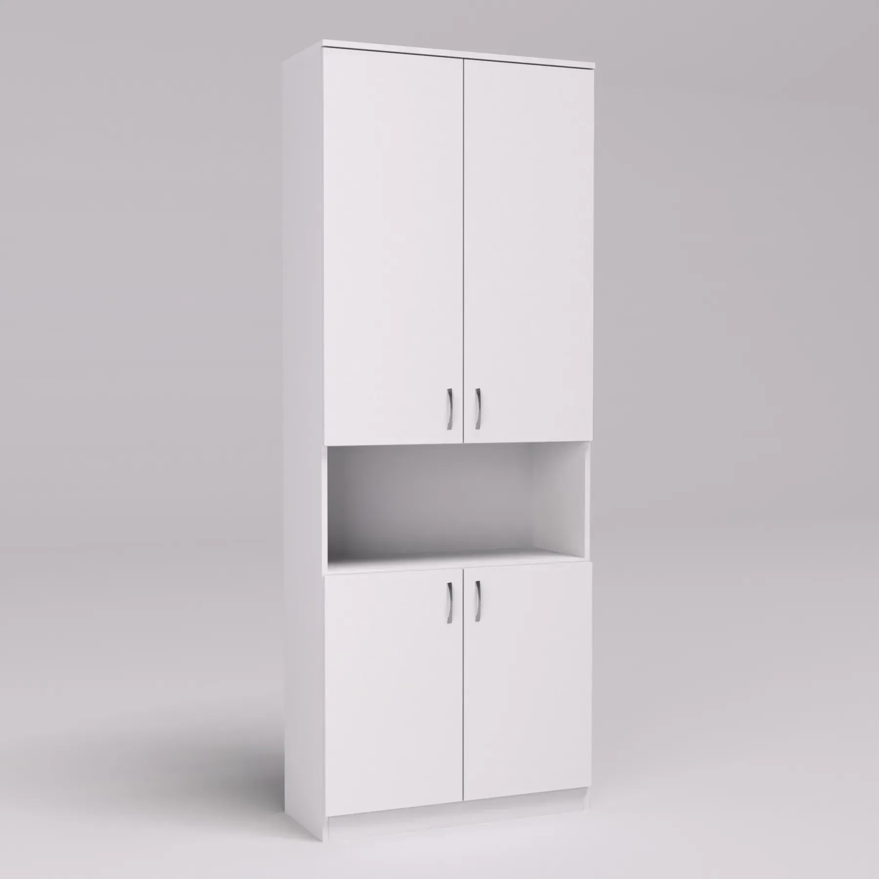 Шафа Kontinent ОШК-2 80х34х210 см Білий (53006463) - фото 2