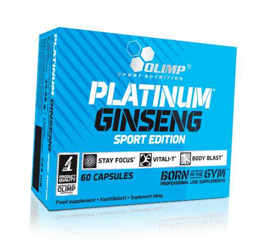 Енергетичний комплекс із женьшенем Olimp Nutrition Platinum Ginseng 60 капс (71283040)