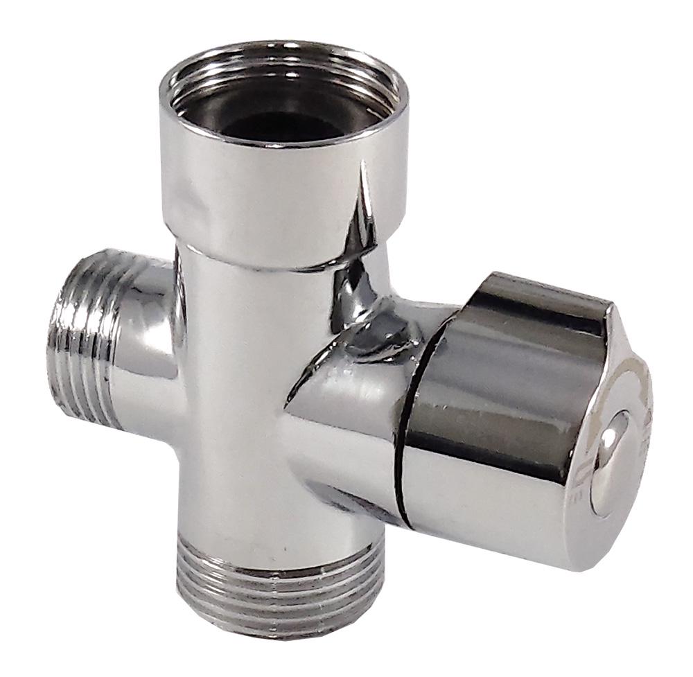 Перемикач на душ Frap FBBB-3 поворотний Хром Перемикач на душ Frap FBBB-3 поворотний Хром