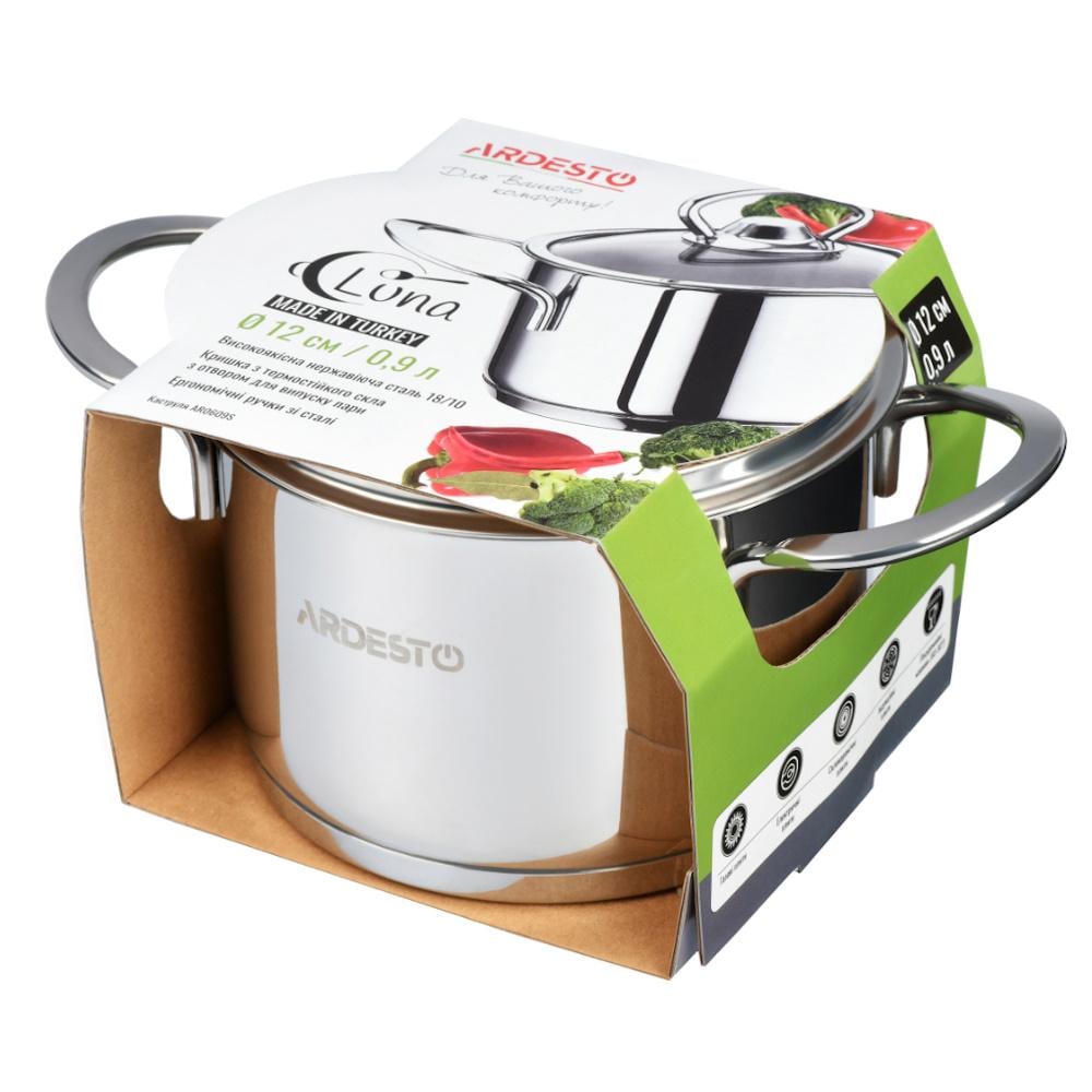 Кастрюля Ardesto Luna 0,9 л (AR0609S) - фото 5 Кастрюля Ardesto Luna 0,9 л (AR0609S) - фото 5