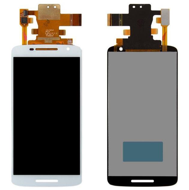 Дисплейный модуль Liquid Crystal Display/Touchscreen для Motorola XT1562/XT1563 MotoxPlay Белый (000046112)