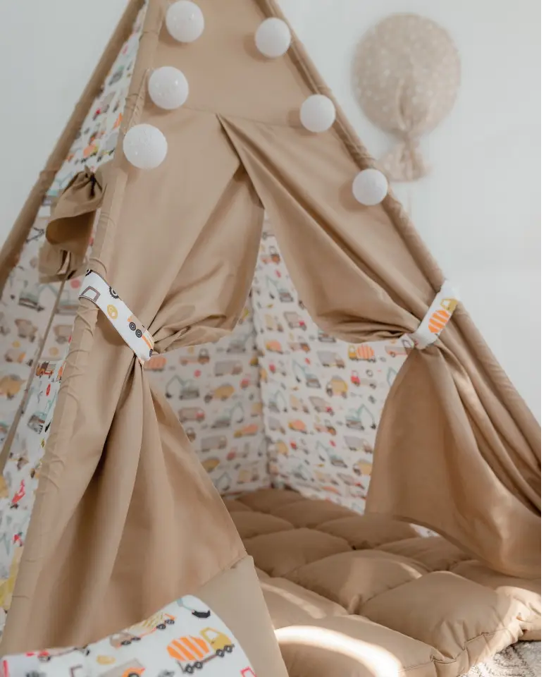 Вигвам для ребенка Машинки с матрасом БОН БОН (0001091) - фото 5 Вигвам для ребенка Машинки с матрасом БОН БОН (0001091) - фото 5