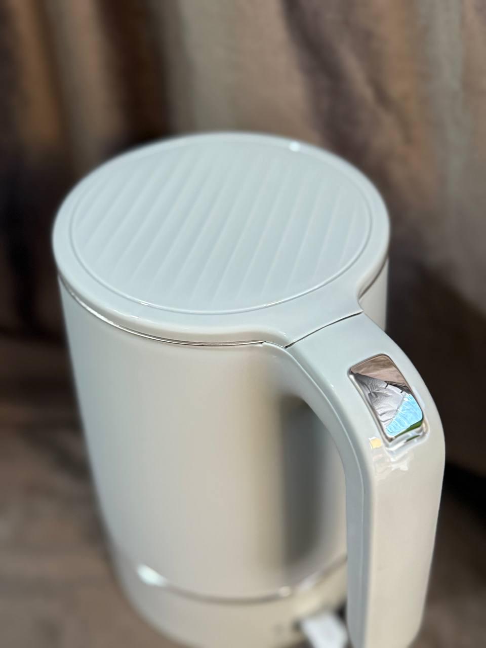 Електрочайник Maestro MR-037-GREY з подвійними стінками 1,7 л 1800 Вт Сірий (MR-037-GREY) - фото 3 Електрочайник Maestro MR-037-GREY з подвійними стінками 1,7 л 1800 Вт Сірий (MR-037-GREY) - фото 3