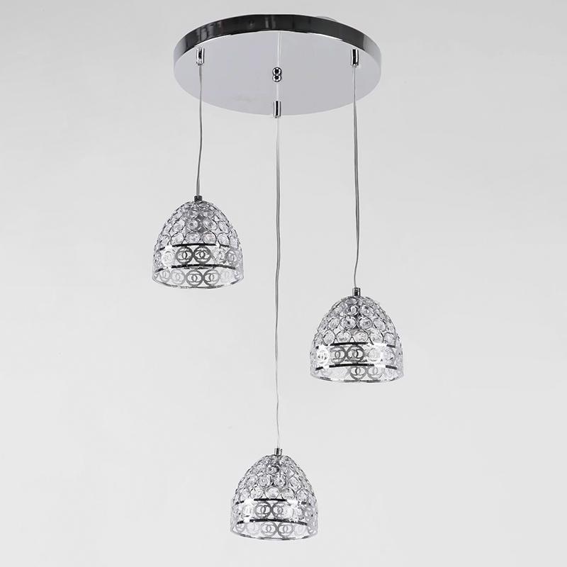 Люстра подвесная Light House NM-17055/3 D140 CR Хром (16158)