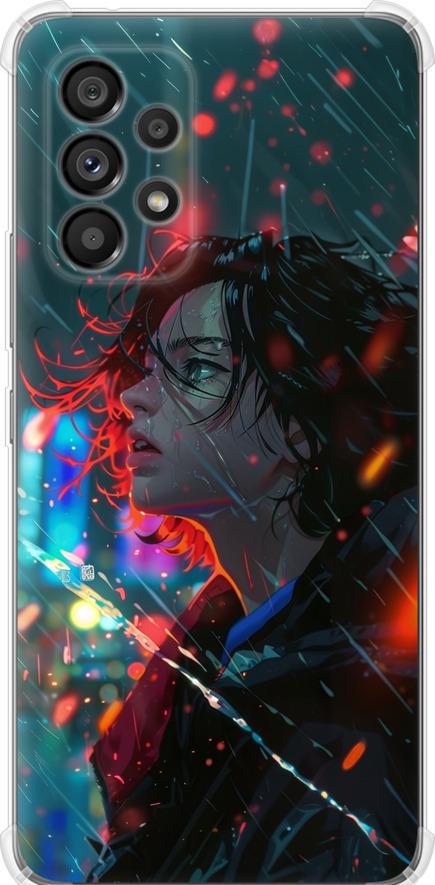Чехол на Samsung Galaxy A53 A536E Ночные огни (6096sp-2585-42517)