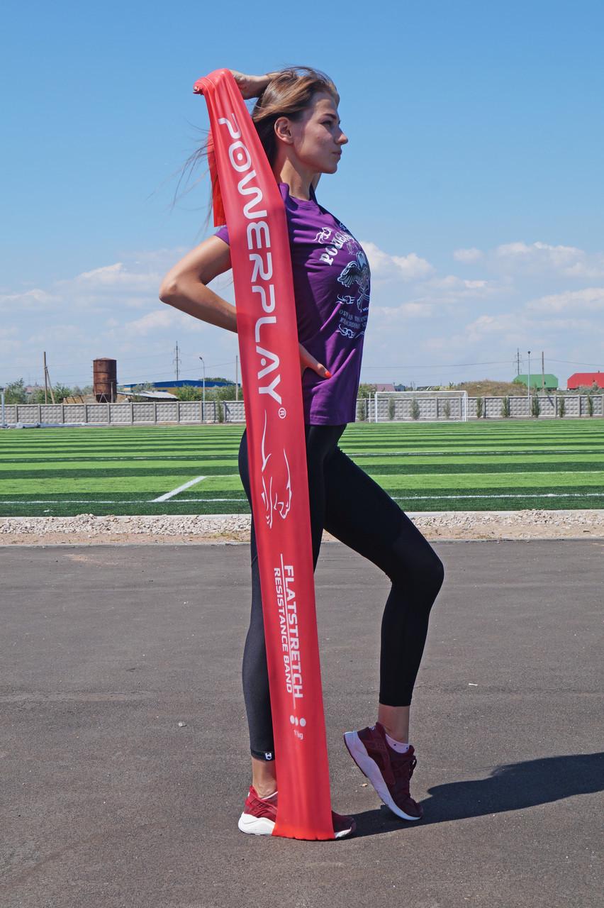 Лента-эспандер для фитнеса и реабилитации PowerPlay 4112 MediBand Heavy 11 кг 0,6 мм Красный (A-011809) - фото 7