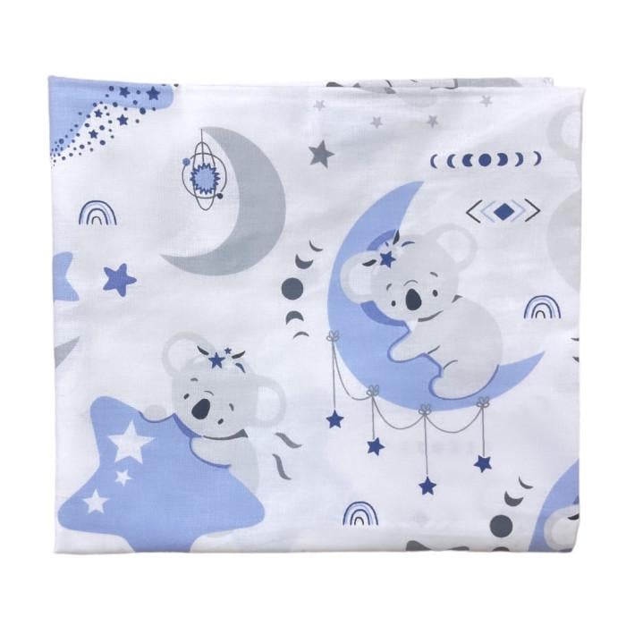 Пеленка ситец №30 Коала на луне 110x100 см (379-19310)