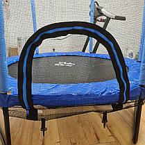Батут FitToSky Black з сіткою 152 см Синій - фото 4 Батут FitToSky Black з сіткою 152 см Синій - фото 4