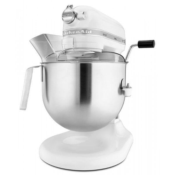 Миксер планетарный KitchenAid Heavy Duty 6,9 л Белый (5KSM7591XEWH) - фото 2