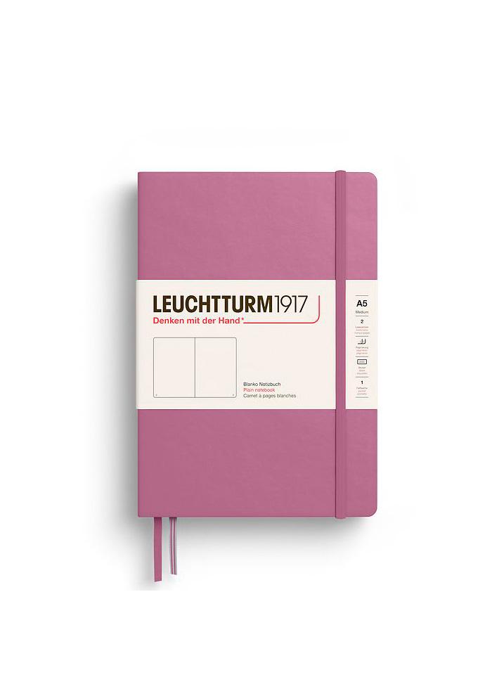 Блокнот Leuchtturm1917 средний чистые листы Dusty Rose (372184) - фото 1 Блокнот Leuchtturm1917 средний чистые листы Dusty Rose (372184) - фото 1