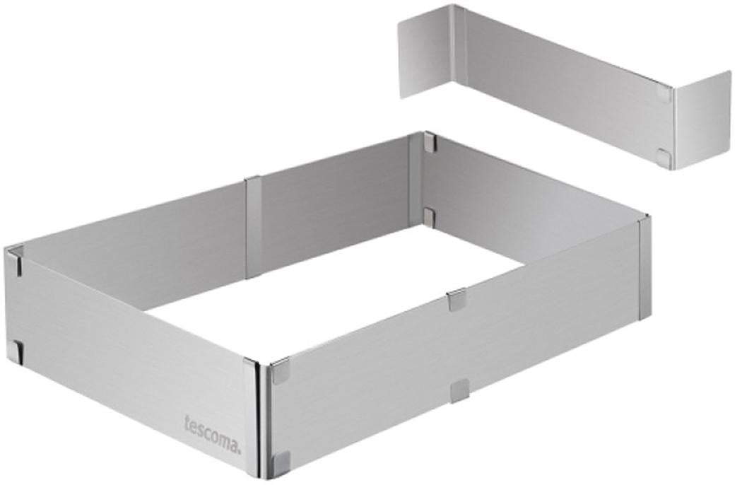 Форма для торта прямоугольная Tescoma Delicia регулируемая (623382)