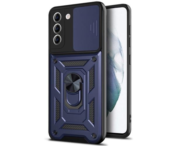 Чехол-накладка Ricco Camera Sliding для Samsung Galaxy S21 FE Синий