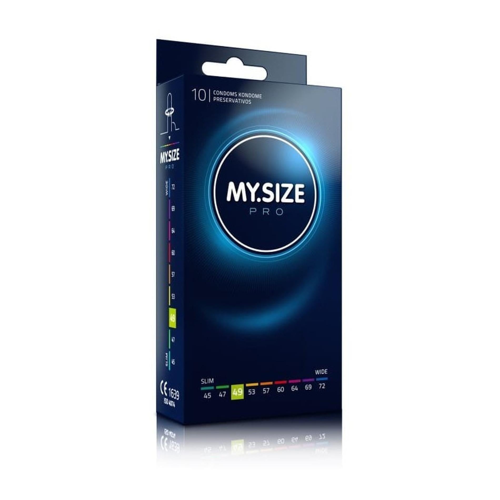 Презервативи ультратонкі латексні Mister Size Small 49 мм 10 шт. (MS410490)
