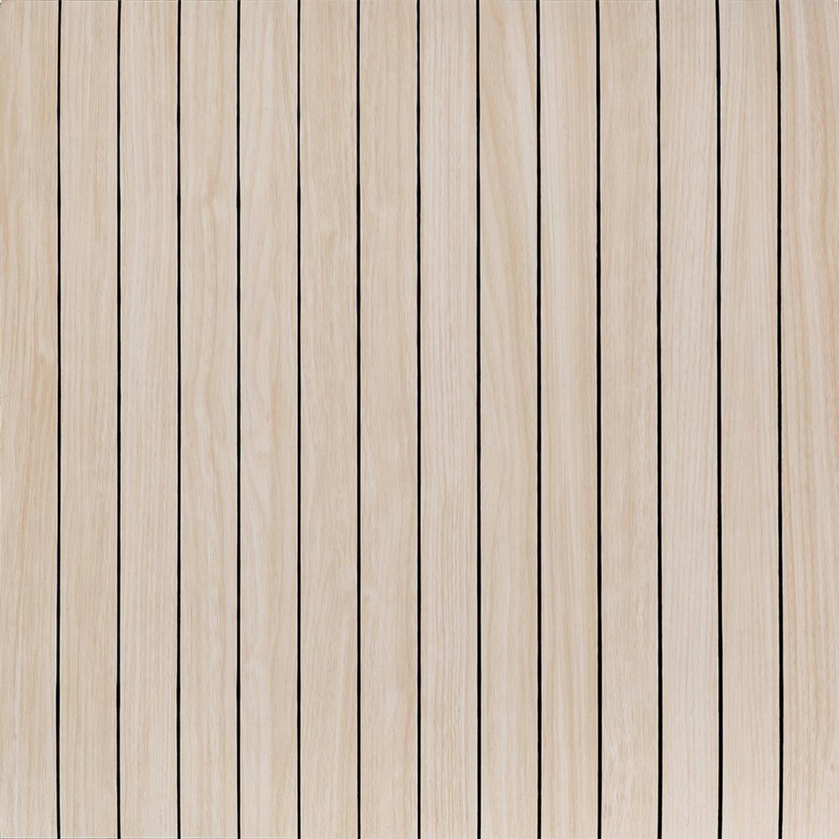 3D-панель виниловая самоклеющаяся Рельсы 600х600х2,8 мм Ясень кремовый (SW-00002199)