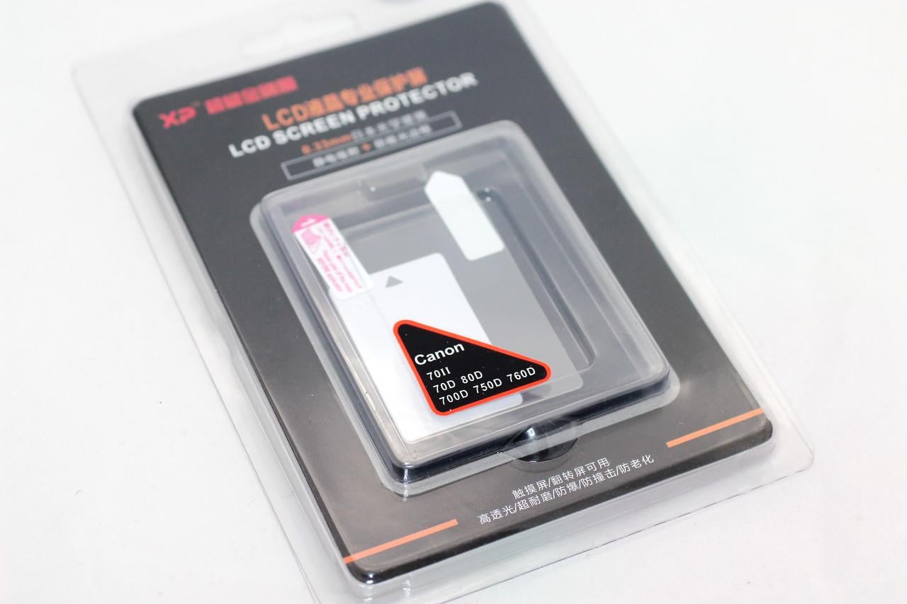 Защита LCD XP для Canon 7D Mark II 70D 80D 700D 750D 760D не пленка