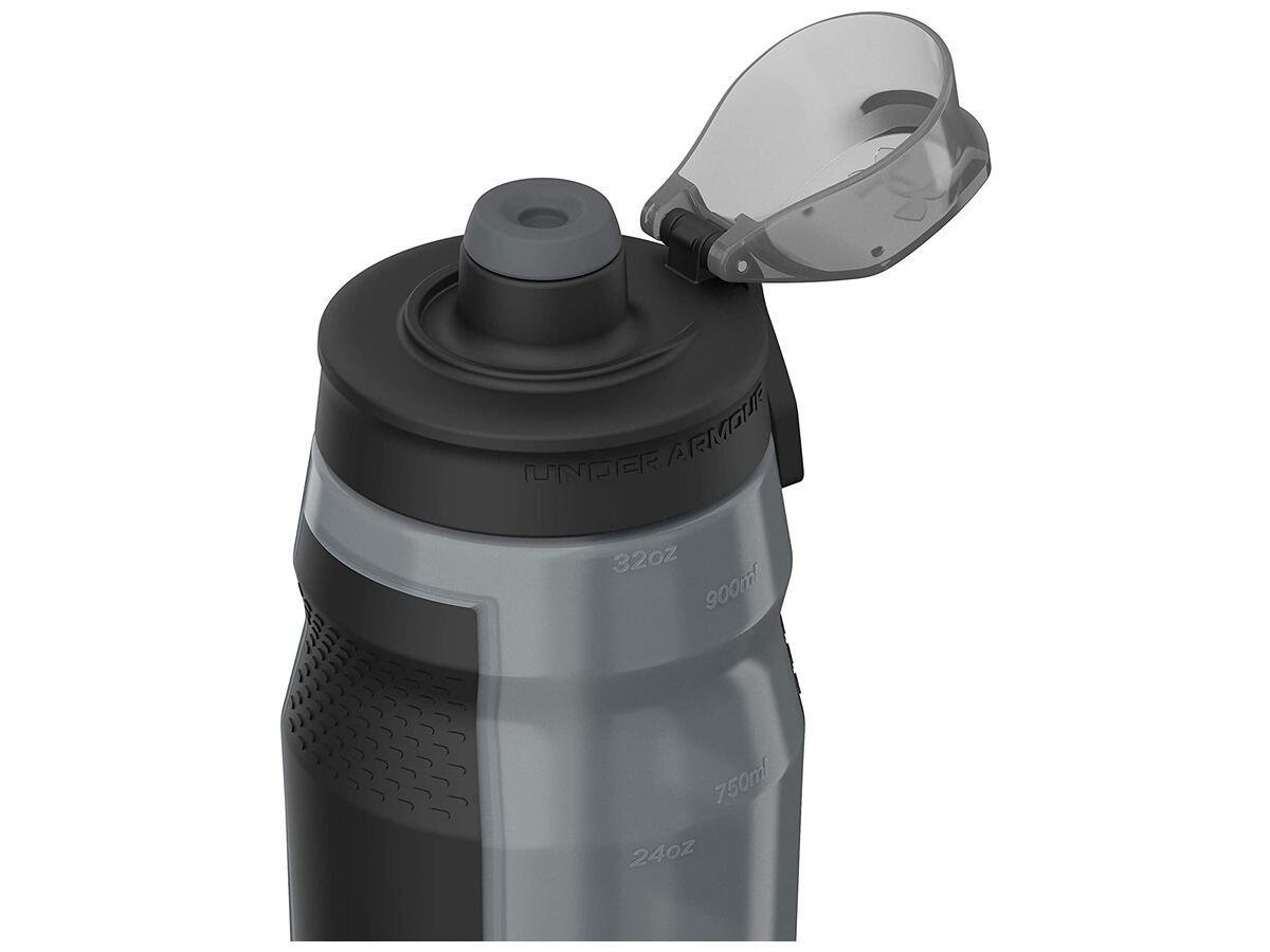 Бутылка для воды Under Armour Squeeze Bottle 900 мл Pitch Grey - фото 4