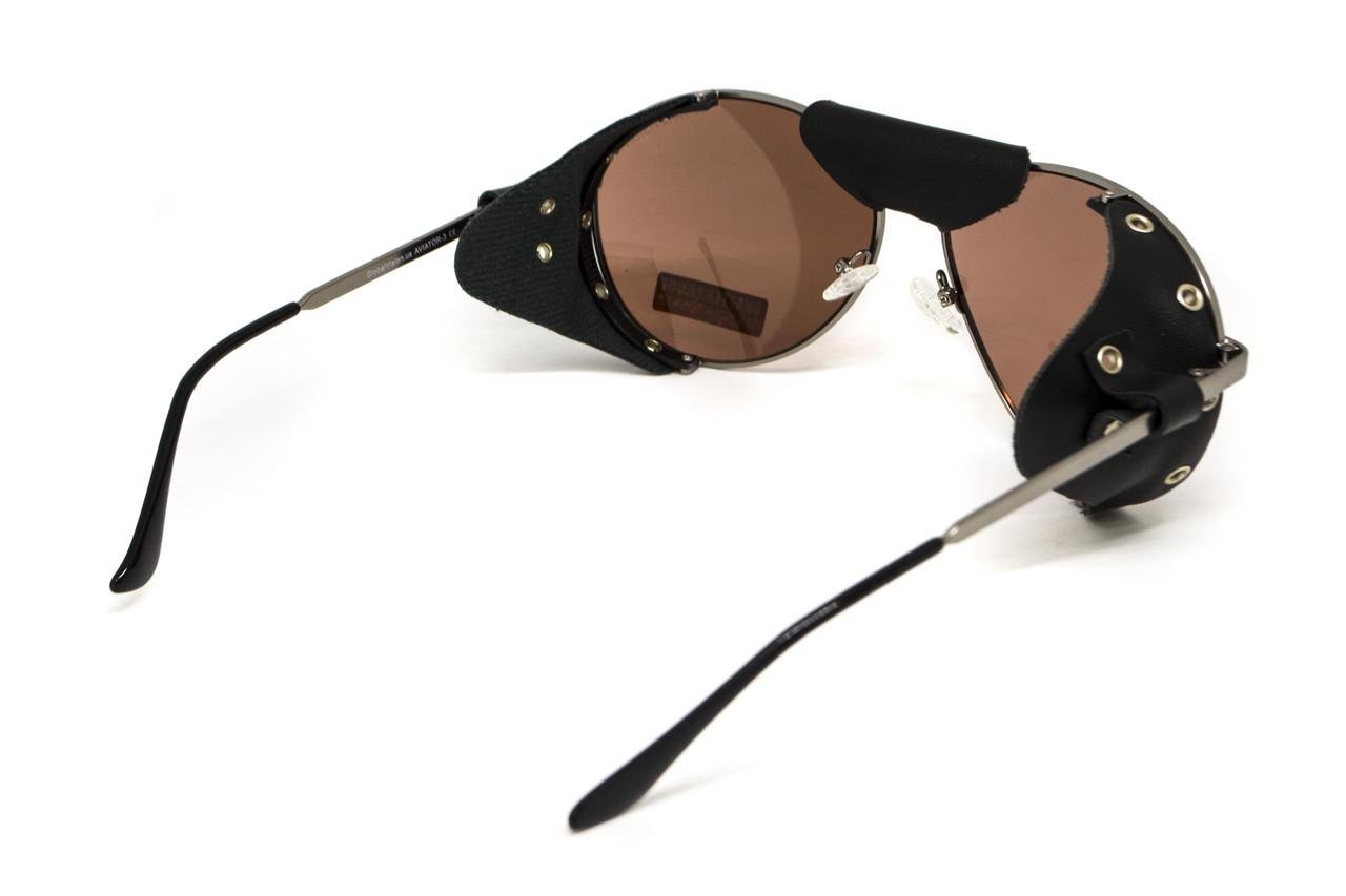 Очки защитные Global Vision Aviator-3 со съемным уплотнителем из синтетической кожи Коричневый (69962786520759) - фото 4 Очки защитные Global Vision Aviator-3 со съемным уплотнителем из синтетической кожи Коричневый (69962786520759) - фото 4