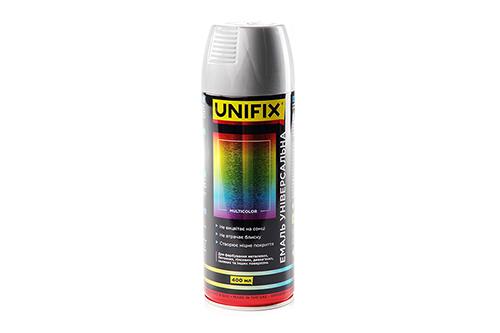 Емаль універсальна акрилова Unifix 400 мл глянсова RAL 9023 Сірий перламутровий (80690)