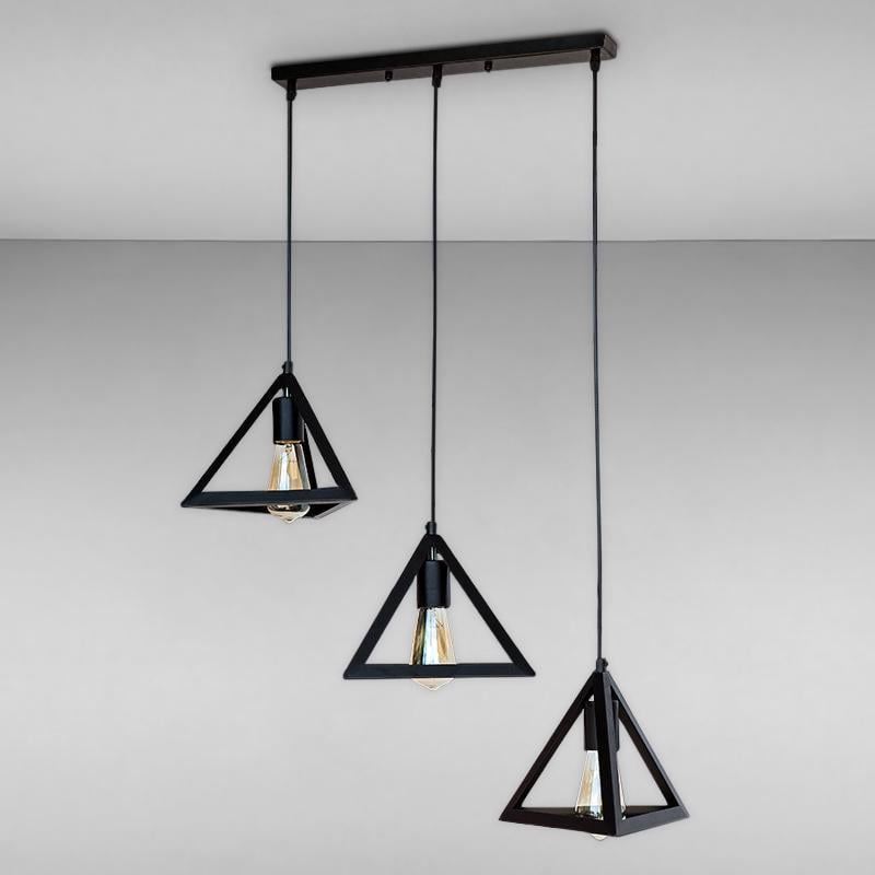 Люстра подвесная Light House LS-17204F-3 500 Черный