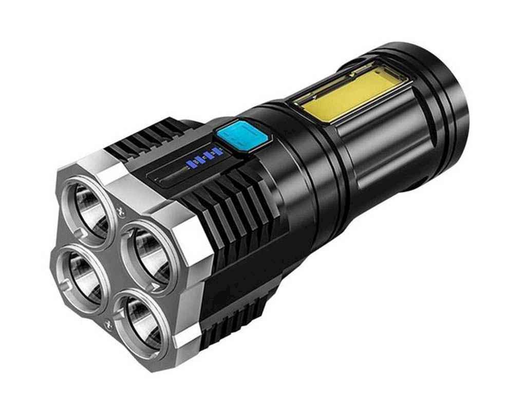 Фонарь аккумулятор №L-S03 USB ручной светодиодный OPV (966543)