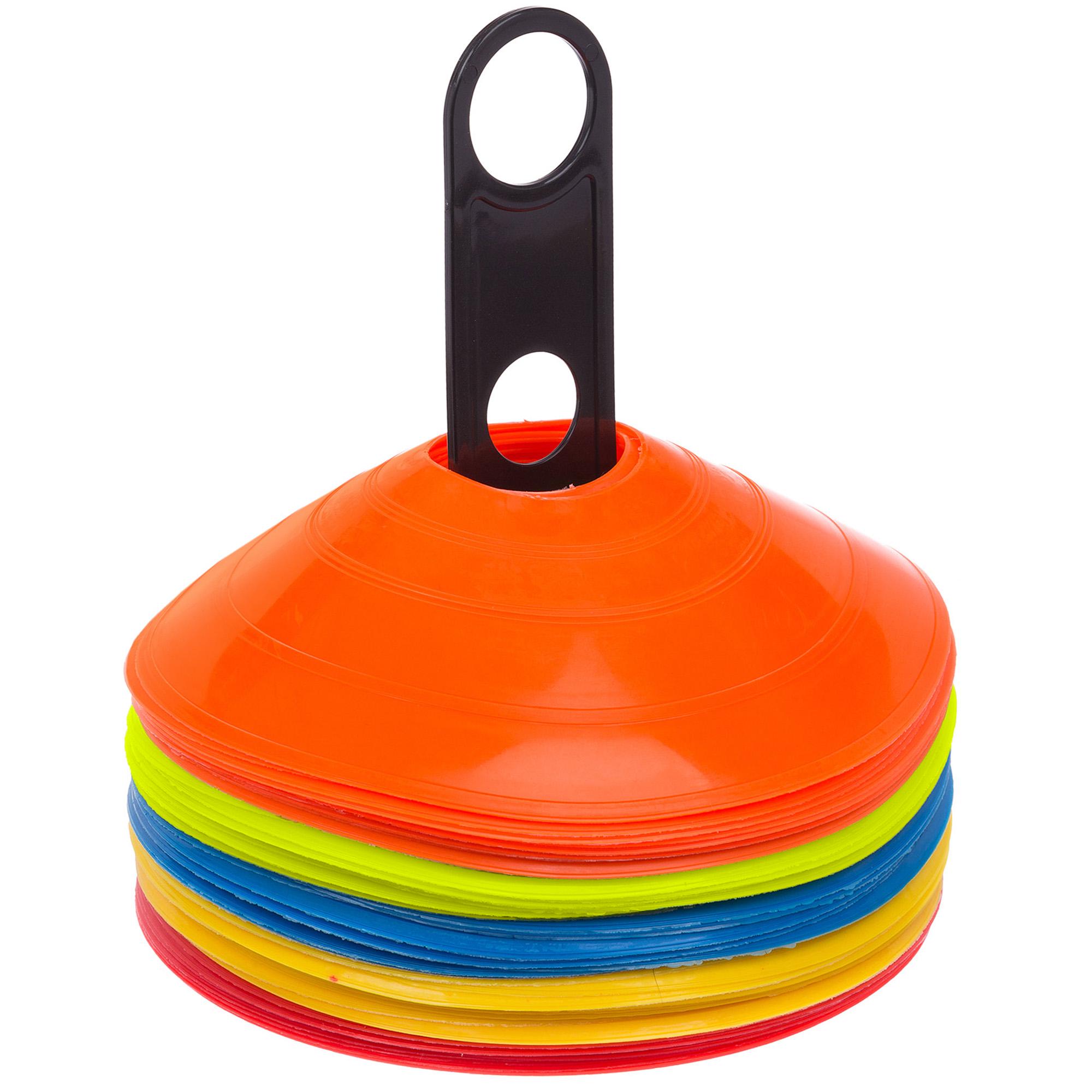 Фишки для разметки поля Zelart SP-Sport C-1322 на пластиковой подставке 50 шт. 20 см (DR008345)