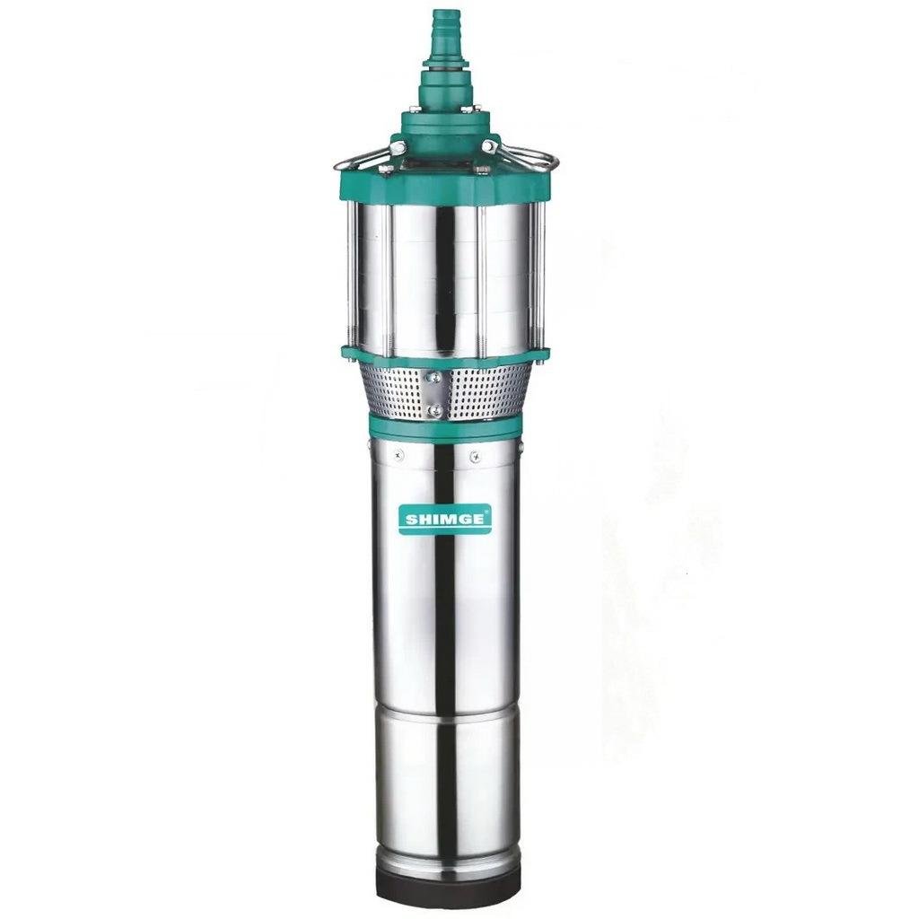 Насос свердловинний відцентровий багатоступінчастий SHIMGE QDY3-55/4-1.5K2 1500 Вт (160387)