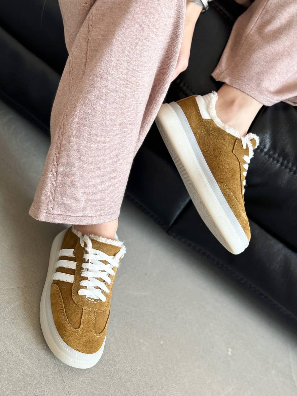 Кеди жіночі на хутрі Maya Shoes р. 38 Гірчичний (3021/1) - фото 17 Кеди жіночі на хутрі Maya Shoes р. 38 Гірчичний (3021/1) - фото 17