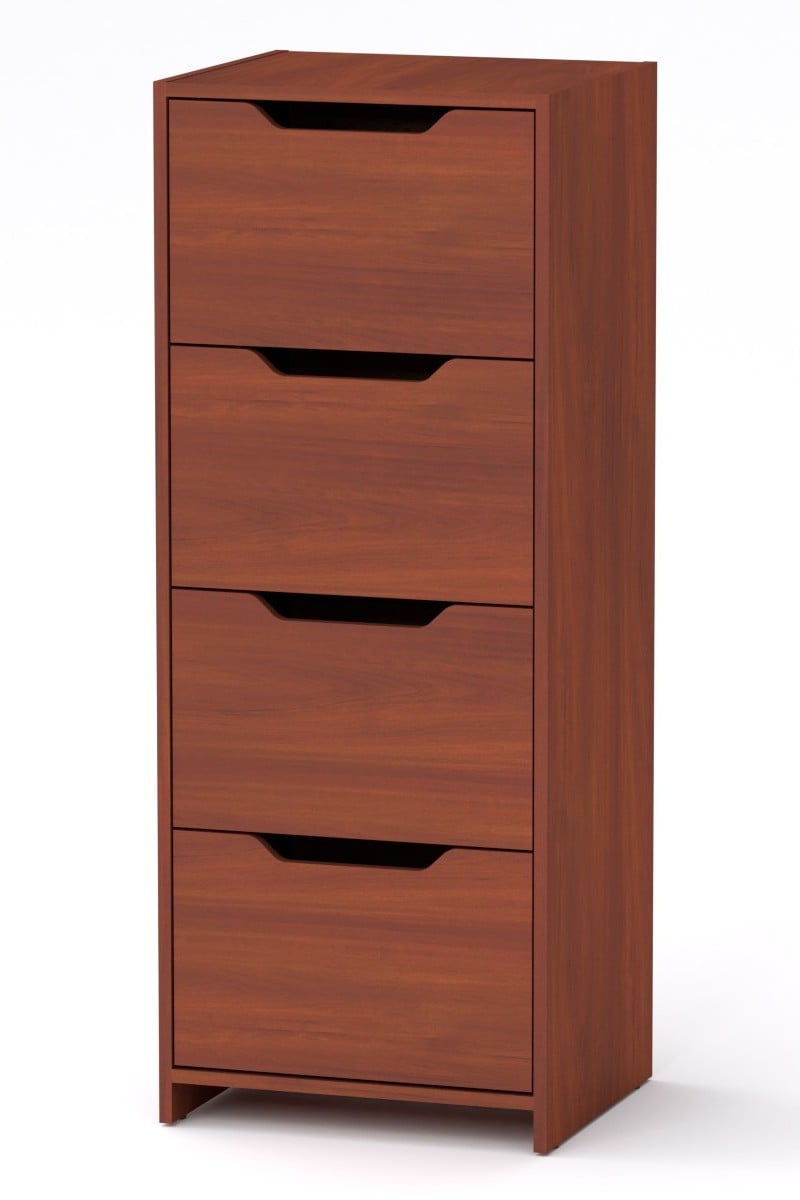 Комод Компанит С 48х42х123 см Яблоня (14402) Комод Компанит С 48х42х123 см Яблоня (14402)