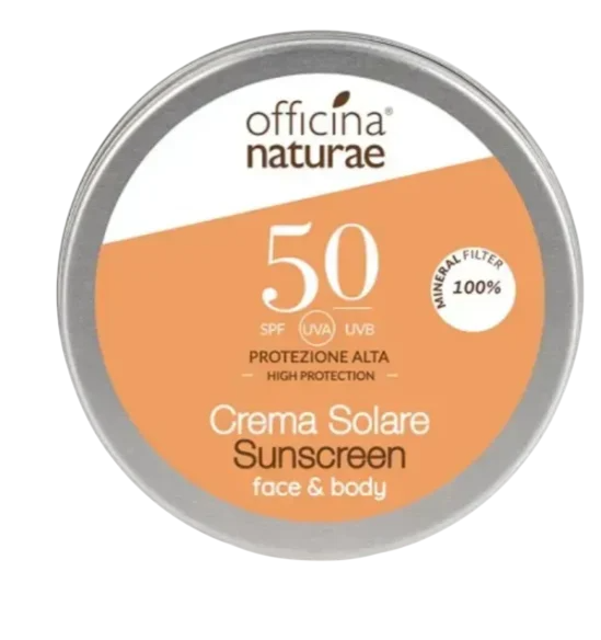 Флюид солнцезащитный органический SPF 50 в алюминиевой тубе Officina Naturae 75 мл (22842004)