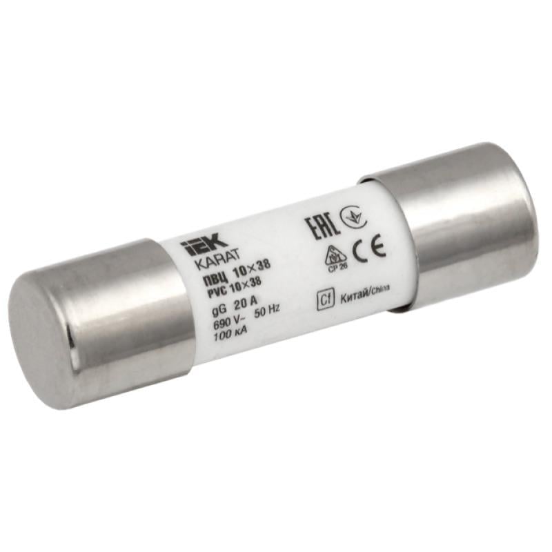 Запобіжник циліндричний плавкий УЕК KARAT 20А gG 10х38 мм (MFL10-020)