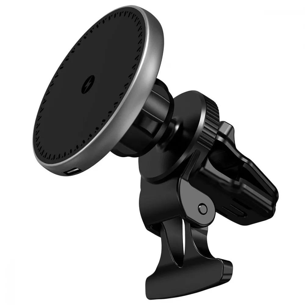 Держатель автомобильный магнитный Proove Square Magnetic PRO 15W Grey (WHSP15010004) Держатель автомобильный магнитный Proove Square Magnetic PRO 15W Grey (WHSP15010004)