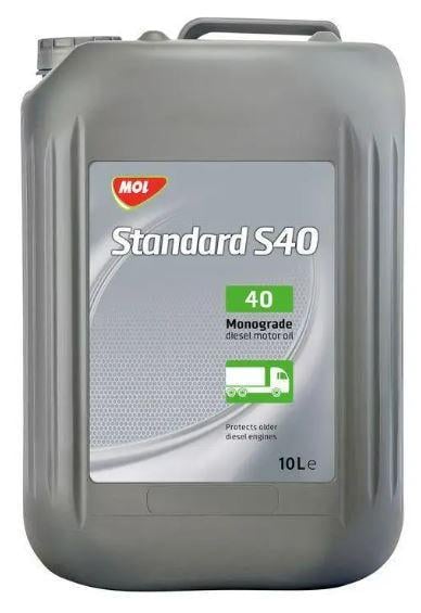 Моторне мастило MOL STANDARD S 40 для дизельних двигунів 10 л (13301408)