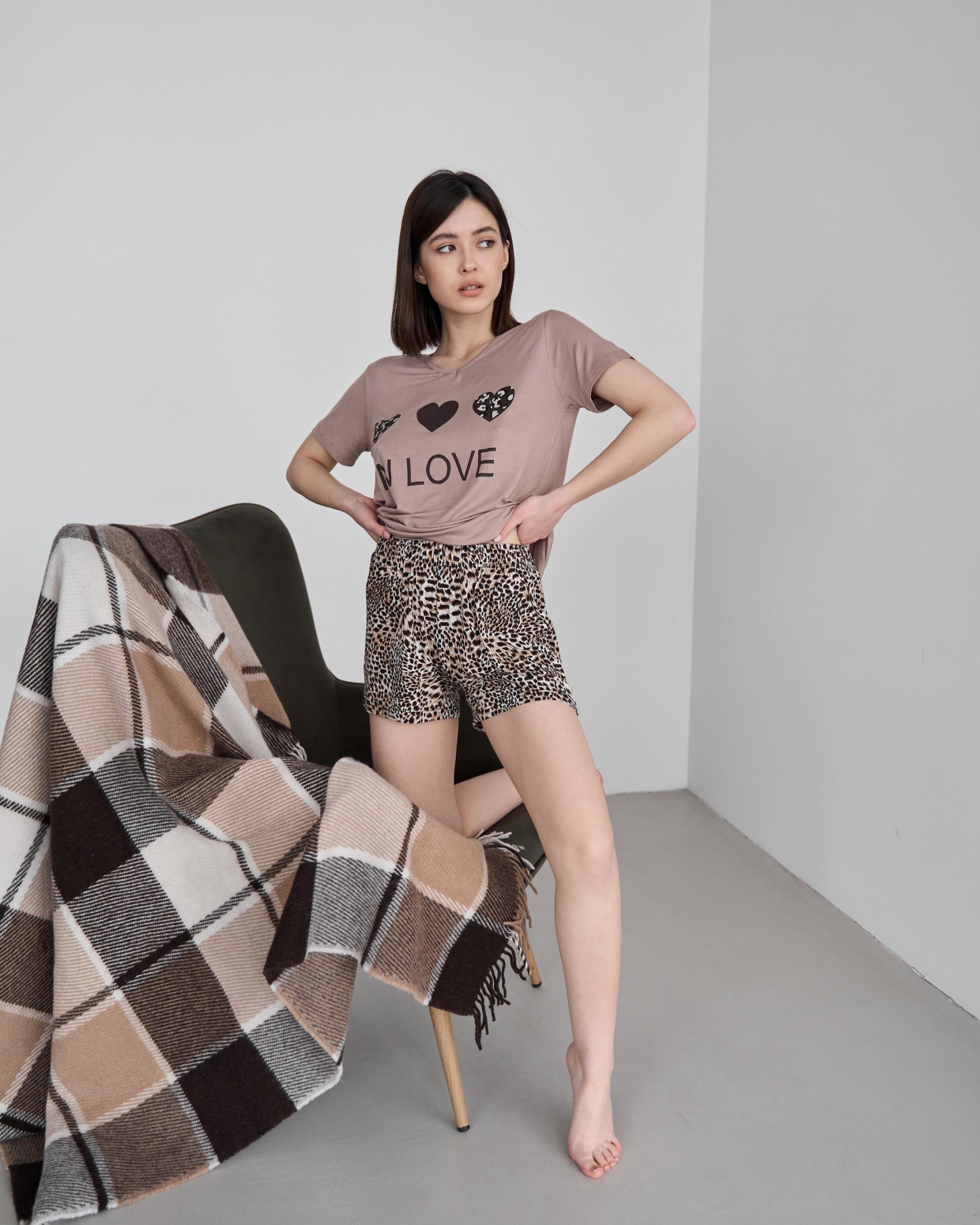 Комплект домашний IN LOVE L Бежевый (90471-ни)