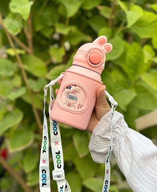 Термос детский Зайчик 500 мл Розовый (513f7b02) - фото 5 Термос детский Зайчик 500 мл Розовый (513f7b02) - фото 5