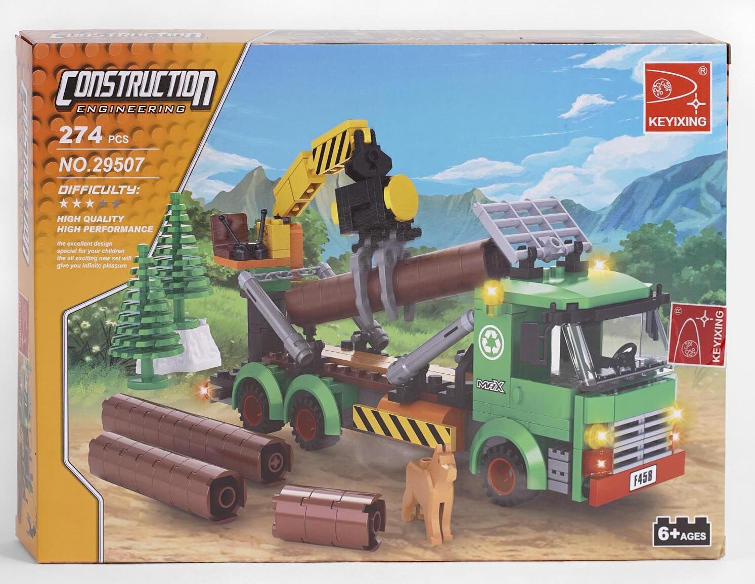 Конструктор Ausini Спецтехника 274 деталей Multicolor (123432)