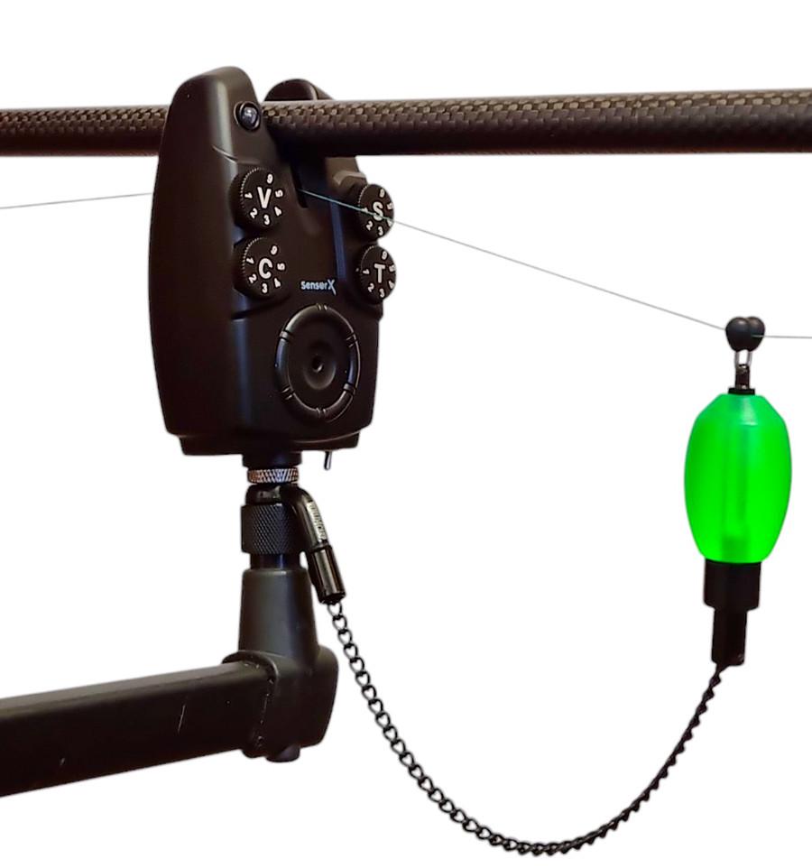 Набір сигналізаторів клювання World4Carp Sensor X 4+1 (WC360) - фото 9