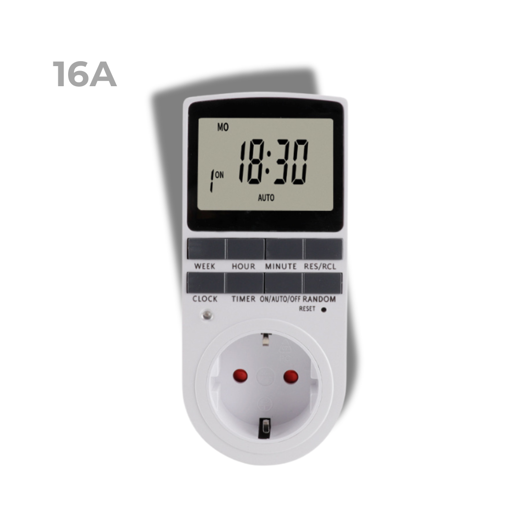 Розетка-таймер электронная 16А max 3600W недельная (30297749) - фото 3 Розетка-таймер электронная 16А max 3600W недельная (30297749) - фото 3
