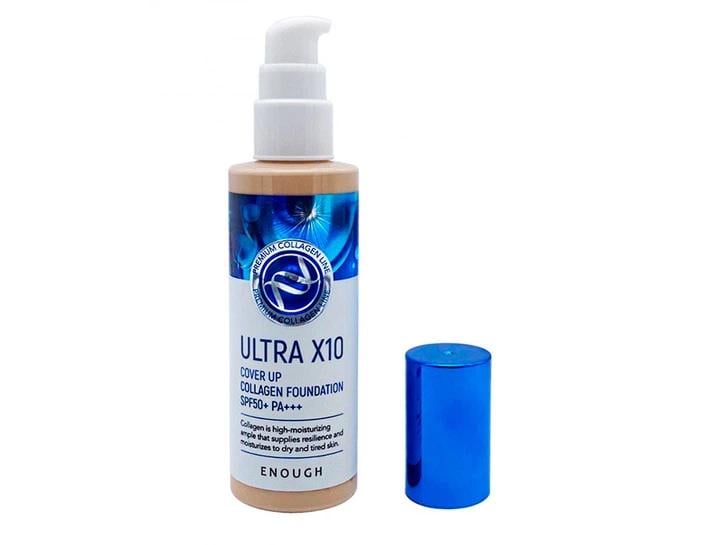 Тональний крем зволожувальний Enough Ultra X10 Cover Up Collagen Foundation SPF50+ PA +++ №23 100 мл (2686754751)