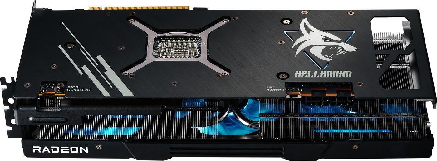 Відеокарта POWERCOLOR Radeon RX 7900 XTX 24GB Hellhound (RX 7900 XTX 24G-L/OC) - фото 7 Відеокарта POWERCOLOR Radeon RX 7900 XTX 24GB Hellhound (RX 7900 XTX 24G-L/OC) - фото 7