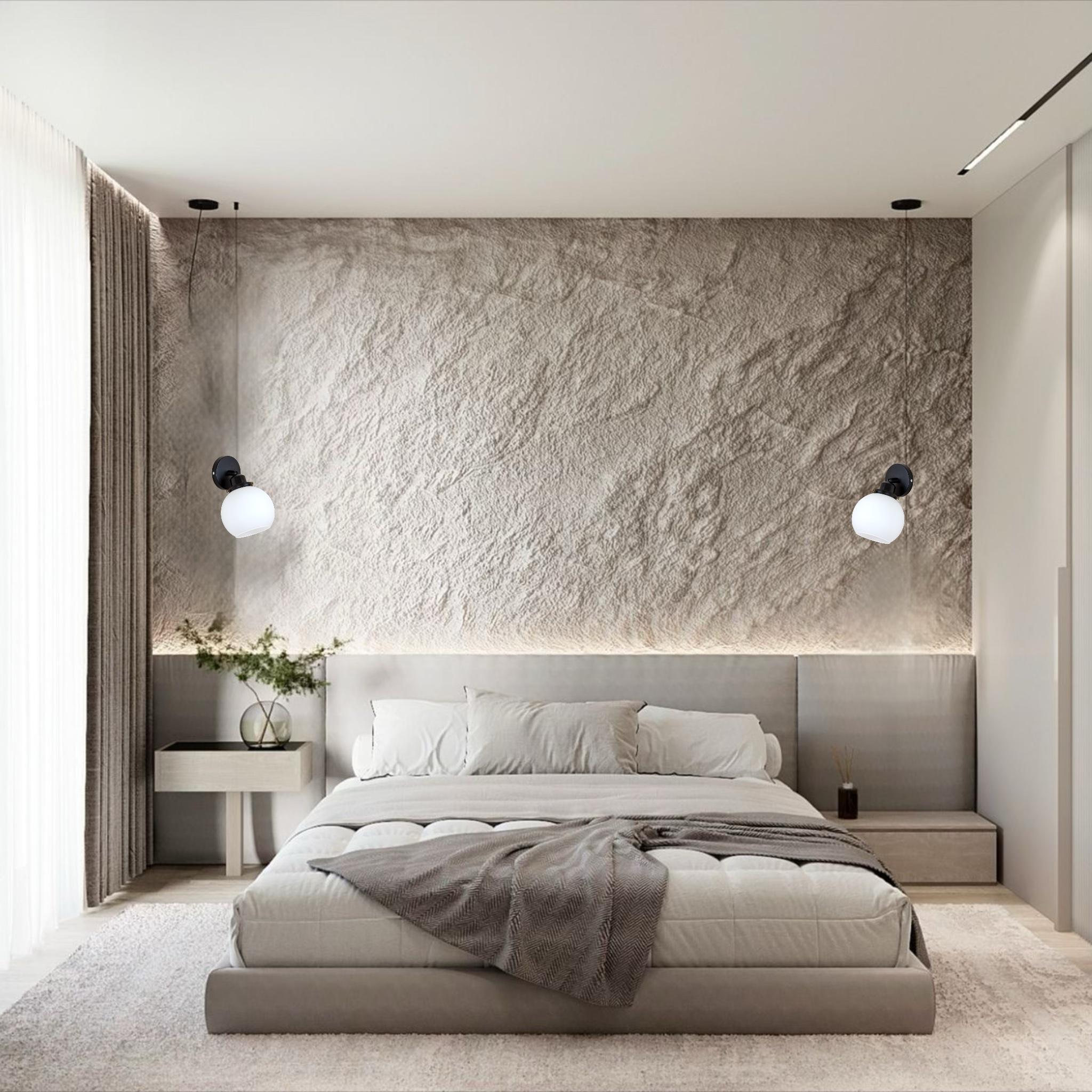 Бра лофт Black/White (916-W09F-1 BK+WH) - фото 5 Бра лофт Black/White (916-W09F-1 BK+WH) - фото 5