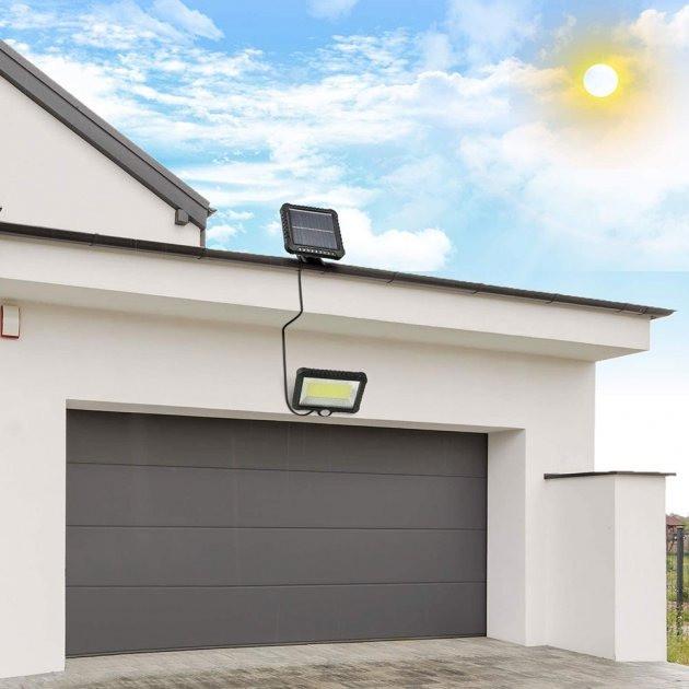 Ліхтар вуличний Solar ligh BL BK-128-6COB на сонячній батареї з датчиком руху - фото 3
