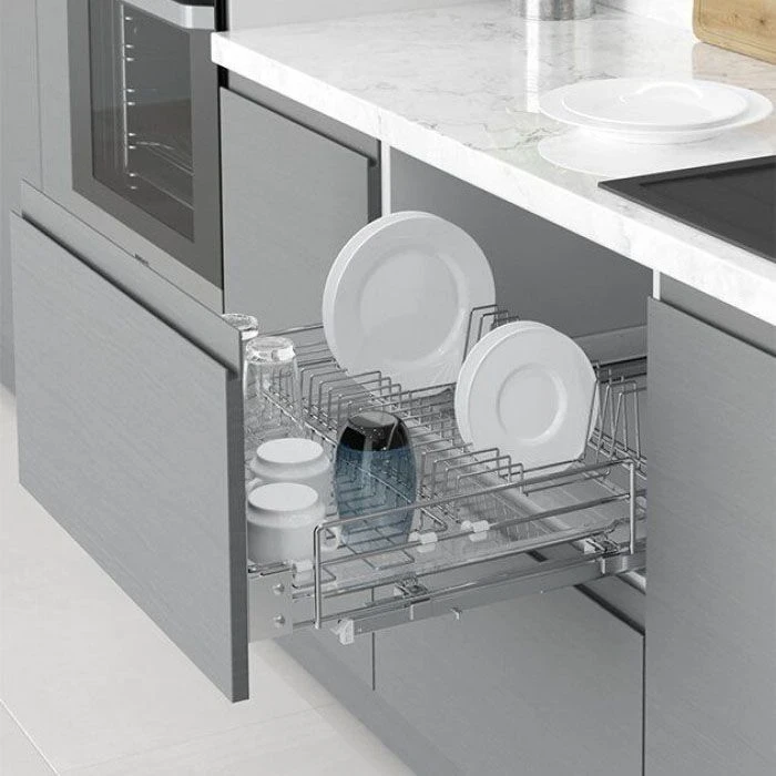 Сушка для посуды выдвижная Starax L 900 мм Хром (S-2034-С)